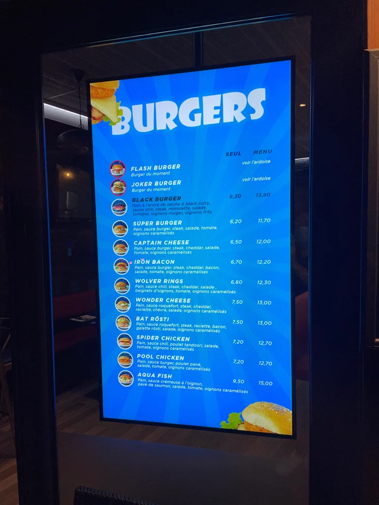 Écran Heroes Coffee Extérieur